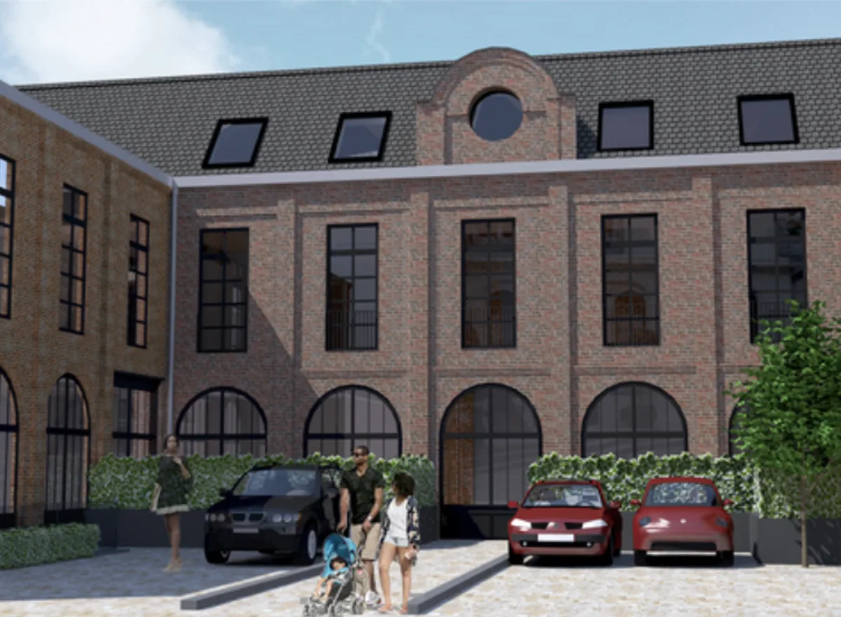 Perspective du programme — Rue des Jardins à Lille