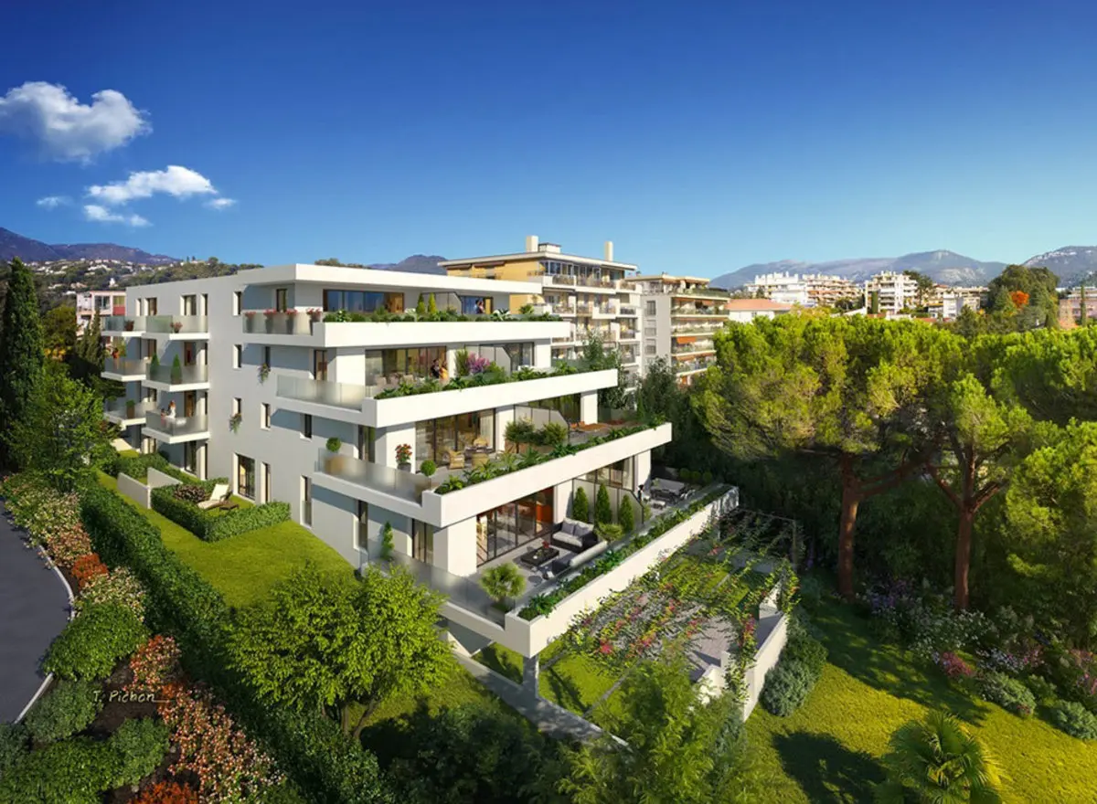 Programme immobilier moderne à Nice, photo n° 1