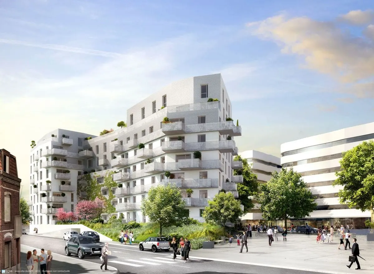 Programme immobilier neuf à Lille, du T1 au T5 (Vendu), photo n° 1
