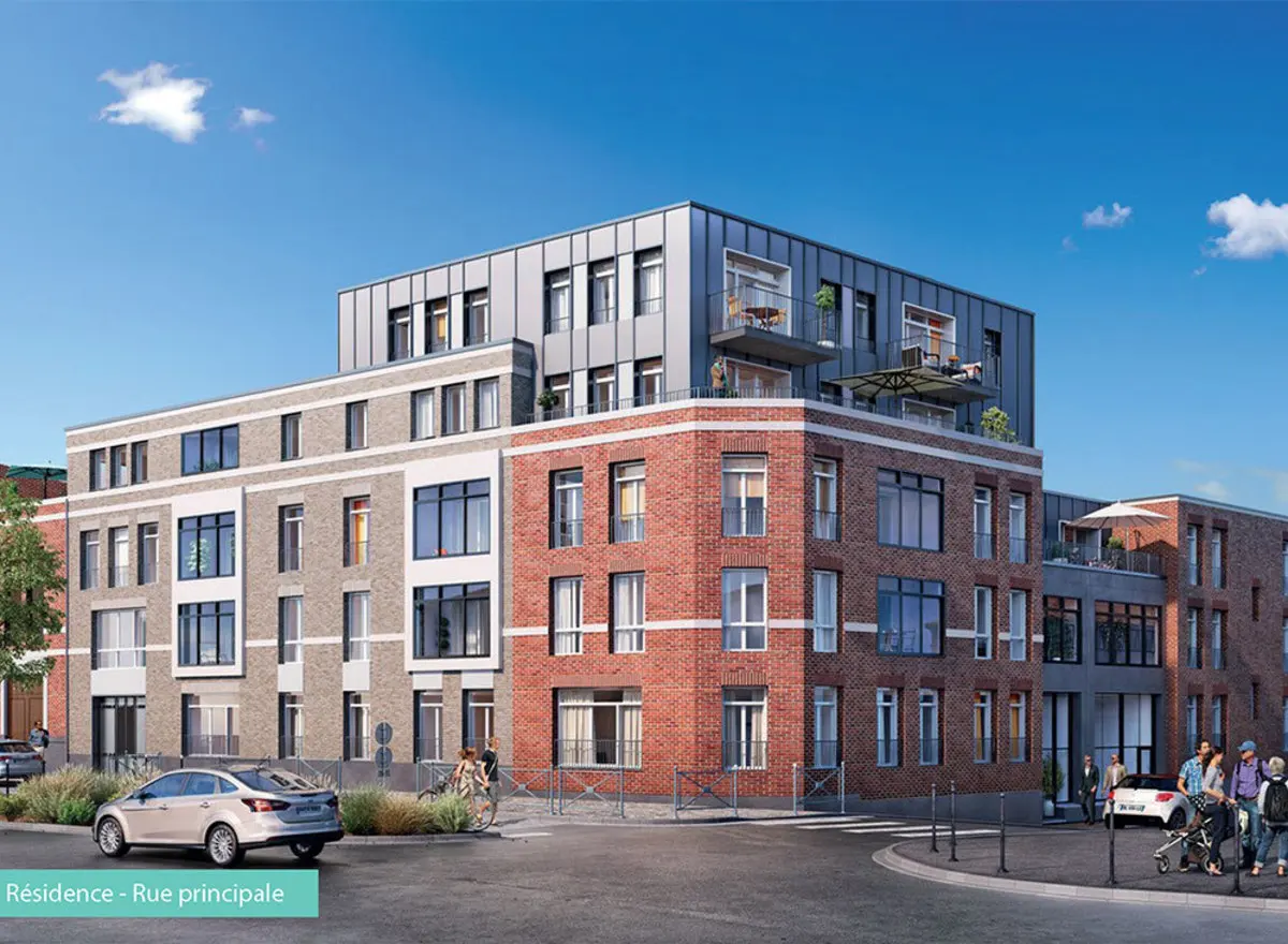 Programme immobilier moderne à Roubaix, photo n° 1
