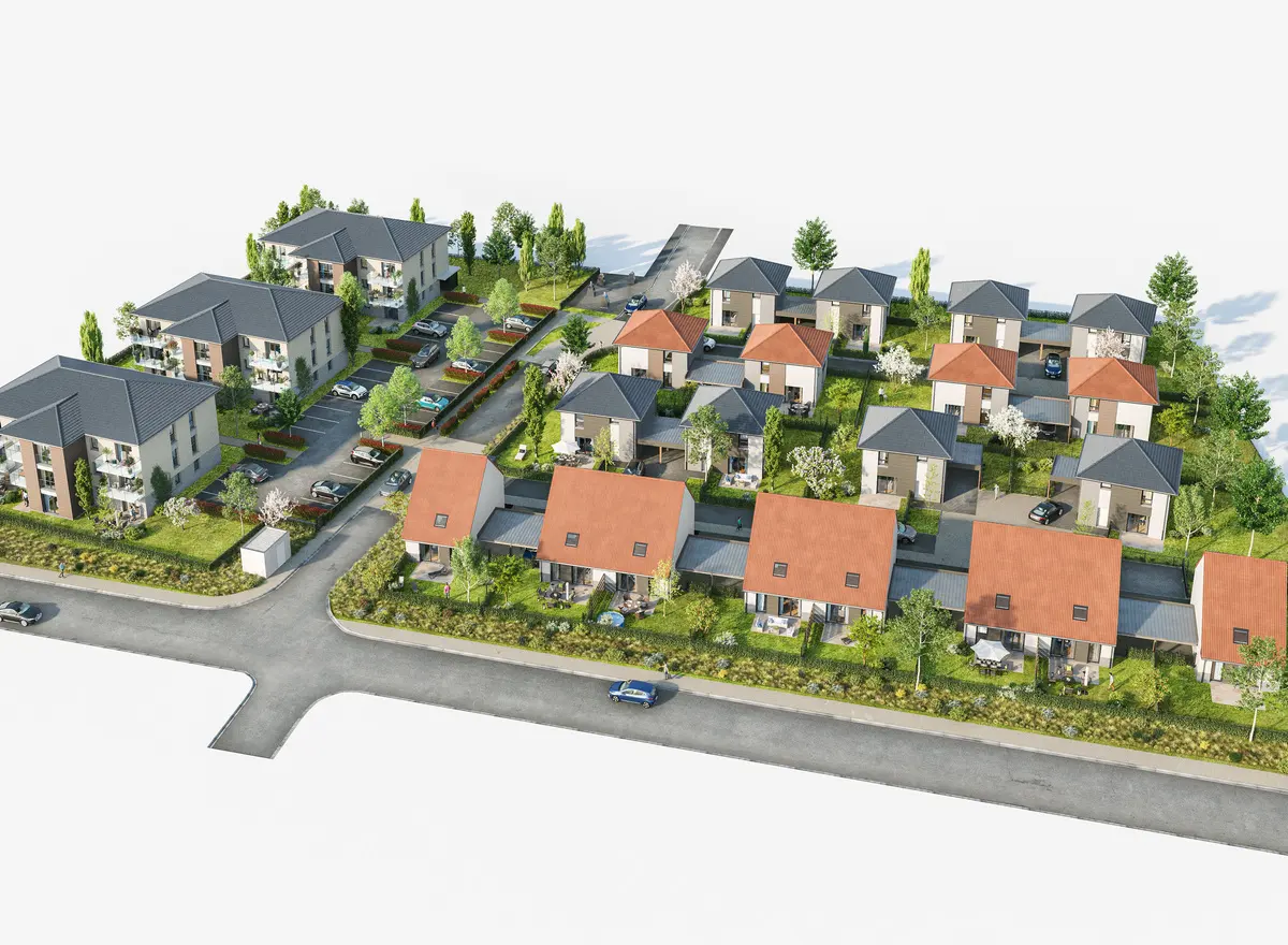 Programme immobilier neuf Maisons et Appartements à Berck, photo n° 1