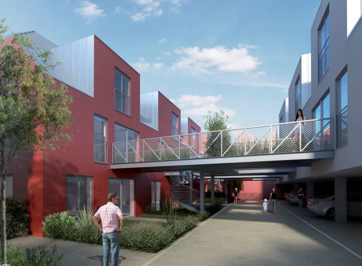 Programme immobilier Les Patios de la Collégiale - Seclin (Vendu), photo n° 1