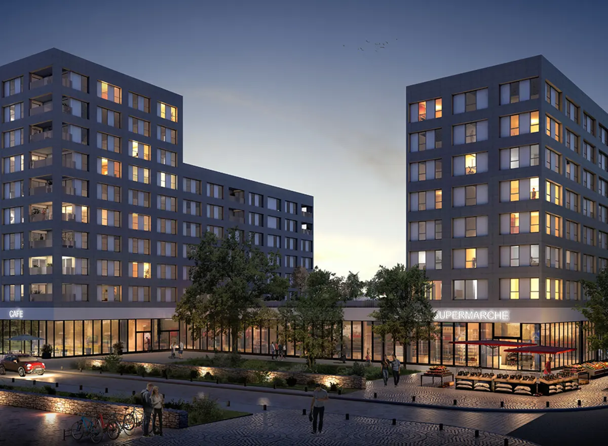 Programme immobilier New City à Rennes (Vendu), photo n° 1