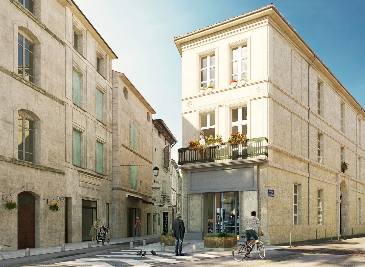 Programme immobilier en rénovation à Uzès, photo n° 1