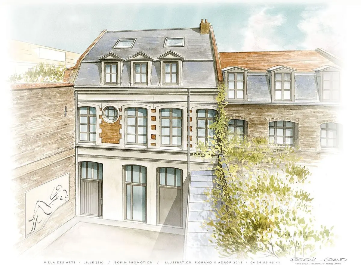 Programme immobilier Villa des Arts à Lille, photo n° 1